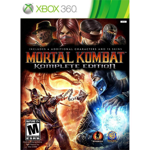 Jogo Mortal Kombat Komplete Edition - Xbox 360 - curitiba - Brasil Games -  Console PS5 - Jogos para PS4 - Jogos para Xbox One - Jogos par Nintendo  Switch - Cartões PSN - PC Gamer