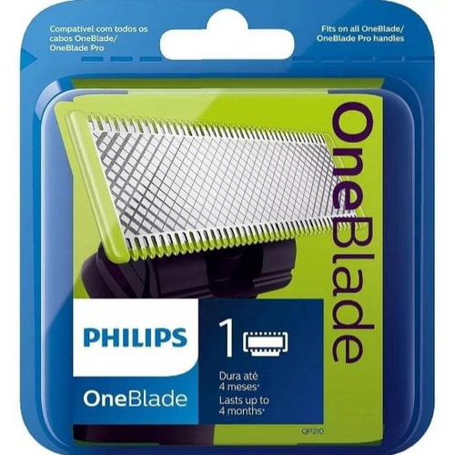 Philips Refil One Blade Lamina Todos Oneblade Qp210 Menor preço em Philips Refil One Blade Lamina Todos Oneblade Qp210