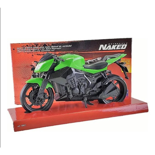 Moto Naked Motorcycle Roma Brinquedos 0901 3+ Chumbo