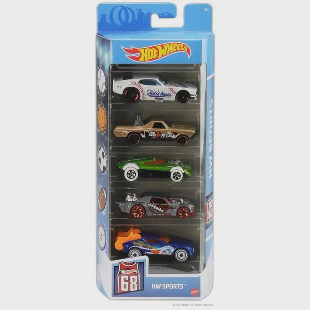 Carrinho Hot Wheels Pack Com 5 Original Mattel Motor Show