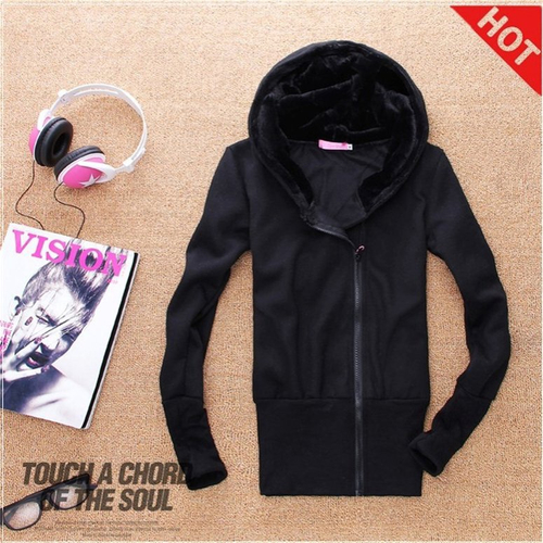 ladies sweatshirt jacket