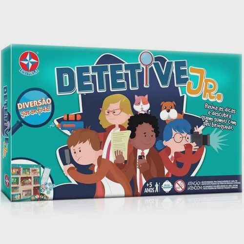 Jogo Detetive Cartas - Estrela Ref: 2000104 em Promoção na Americanas