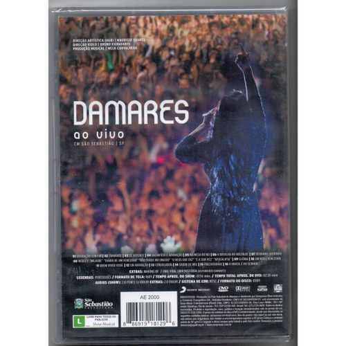  Damares Ao Vivo (Em Sao Sebastiao - SP) (Digipack) : Electronics