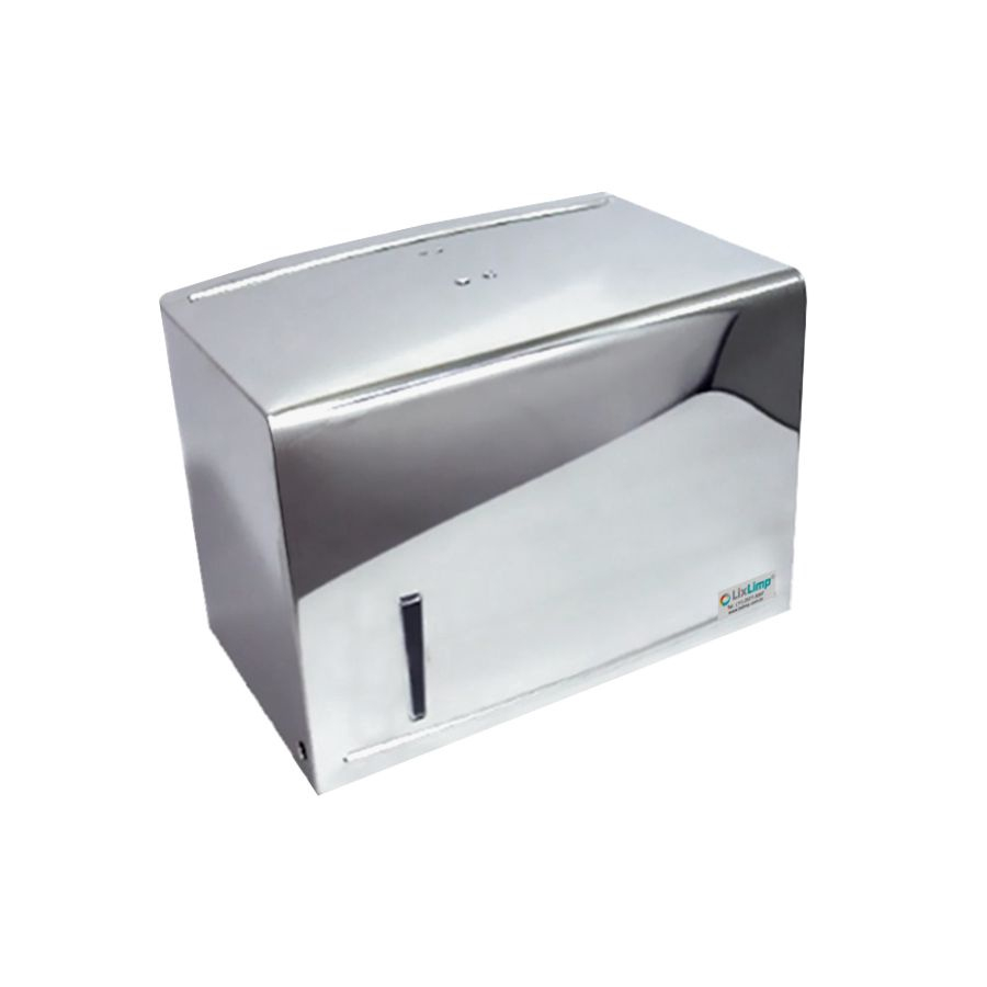 Dispenser Inox Papel Toalha D Interfolhado Aur No Shoptime