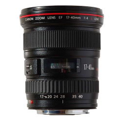 Lente Canon ef 17-40mm f/4L usm Menor preço em Lente Canon ef 17-40mm f/4L usm