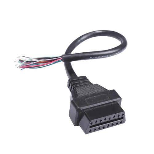 Carro Autom Tico Obd Obdii Pinos F Mea Diagn Stico Conector Cabo Extens O Cm Em Promo O