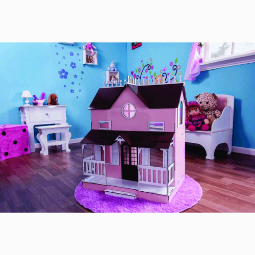 Casa bonecas escala Barbie com garagem Milla Lazuli DARAMA – Loja Darama –  Construindo Sonhos!