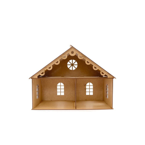 Casa Casinha Boneca Barbie 80cm Polly Mdf c/ 50 Moveis no Shoptime