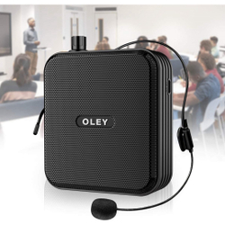 Amplificador de voz Oley, Bateria de 4000mAh - Para professores ao ar livre e Reuniões Menor preço em Amplificador de voz Oley, Bateria de 4000mAh - Para professores ao ar livre e Reuniões