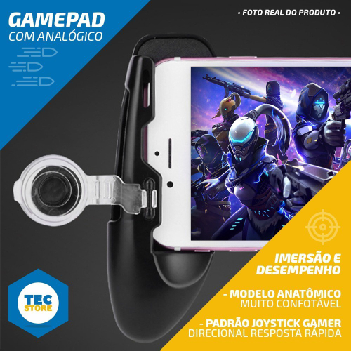 Controle Celular Gamepad Joystick Suporte Jogo Gamer Mobile em Promoção na  Americanas