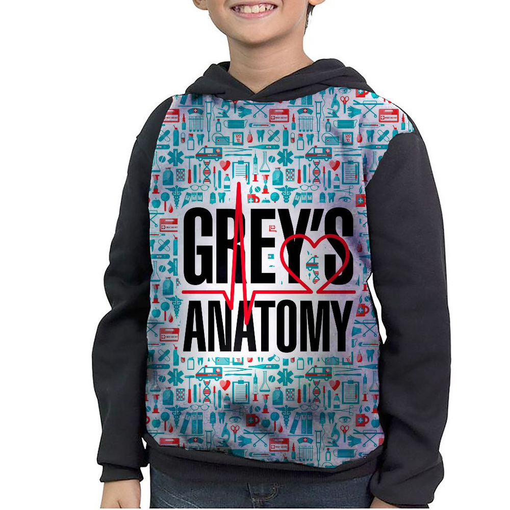 Moletom greys anatomy store americanas