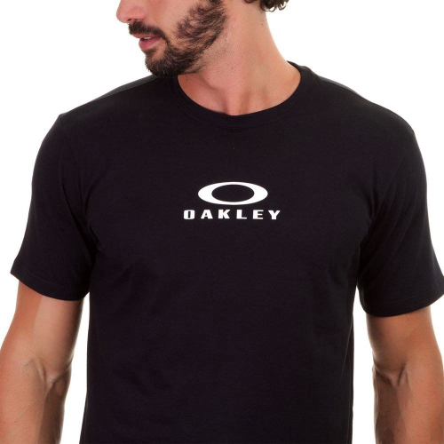 Camiseta Oakley Mod Bark New Tee Branca - Back Wash