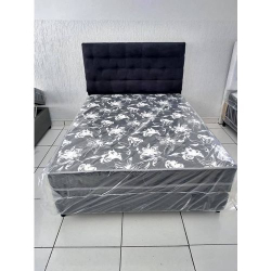 Cama Box Conjugado Casal Unificada Estrutura e colchão Ortopédica é boa?