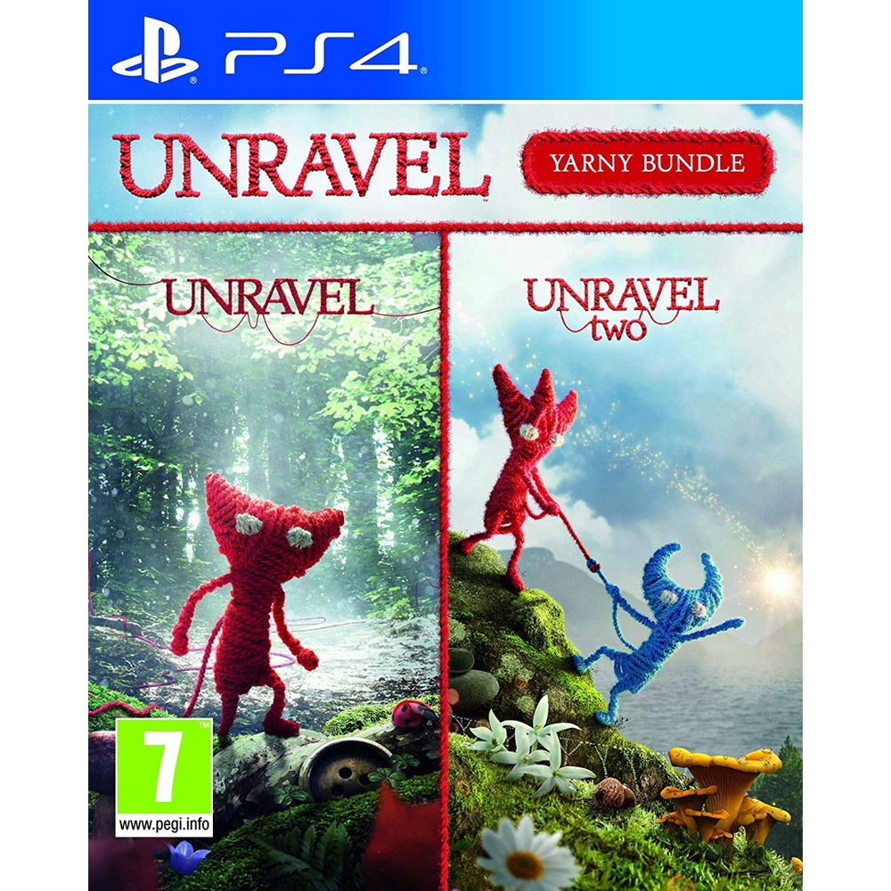 Unravel Two para ps5 em mídia digital