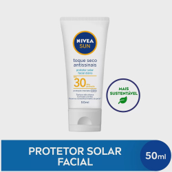 Protetor Solar Facial Nivea Sun Toque Seco Antissinais Fps 30 50ml é boa?