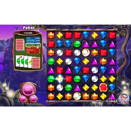 Jogo Bejeweled 3 Playstation Ps3 Mídia Física Original Usado