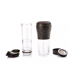 Cafeteira Portátil Pressca Manual 350 Ml - Preta Menor preço em Cafeteira Portátil Pressca Manual 350 Ml - Preta