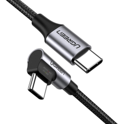 UGreen Cabo Celular USB C 90 2.0 Turbo 3A Android 3m Menor preço em UGreen Cabo Celular USB C 90 2.0 Turbo 3A Android 3m