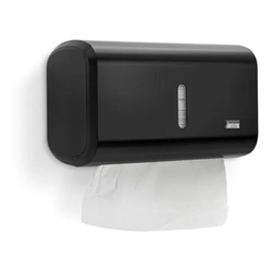 Porta Papel Toalha Interfolha Dispenser Compacto Preto Urban Menor preço em Porta Papel Toalha Interfolha Dispenser Compacto Preto Urban