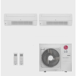 Menor preço em Ar-Condicionado Multi Split Inverter LG 36.000 BTUs (2x Evap Cassete 1 Via 18.000) Quente/Frio 220V