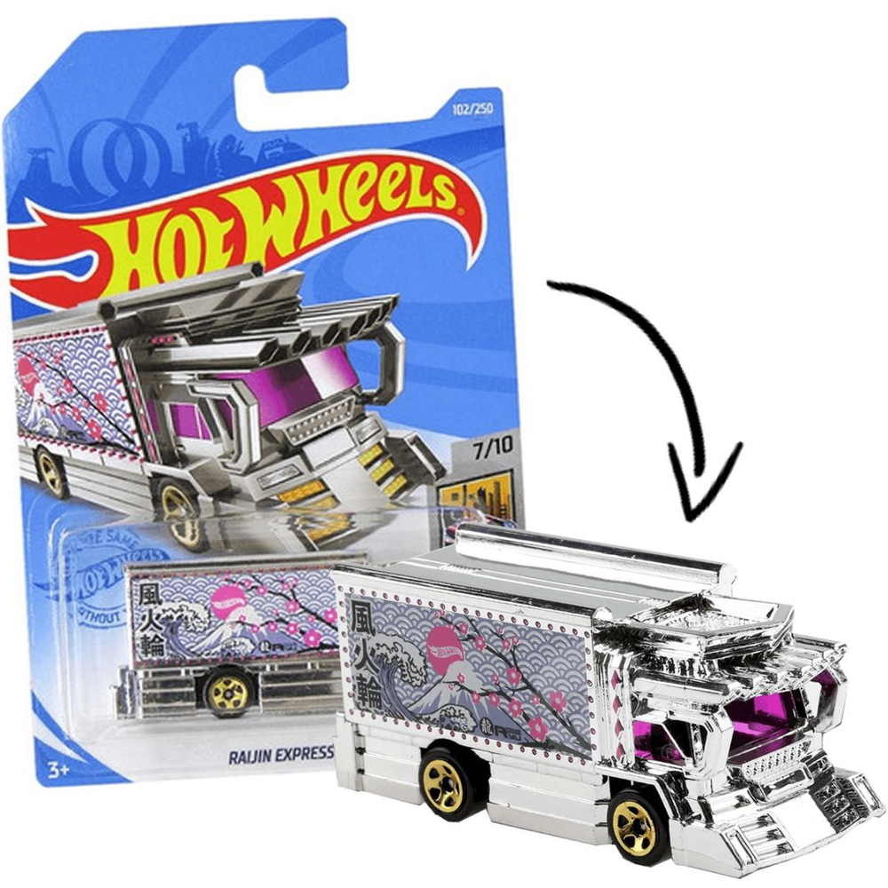 Hot wheels Caminhão Raijin Express Edição Limitada mattel em Promoção
