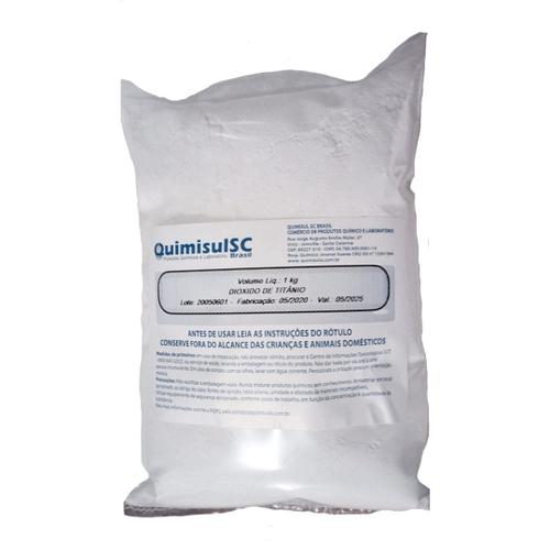 Dióxido de Titânio Anatase 500g em Promoção na Americanas Dióxido de Titânio Anatase 500g em Promoção na Americanas