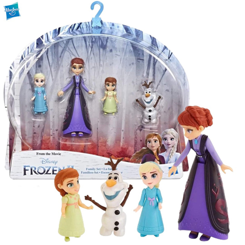 Kit Boneca Anna Frozen Com Boneco Olaf Vinil Macio - Disney no