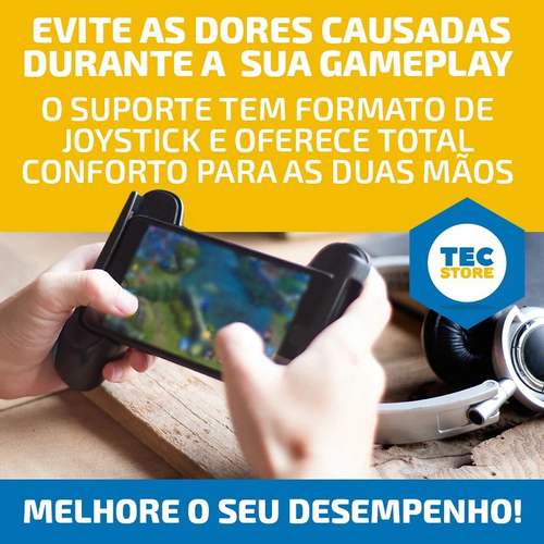 Controle Celular Gamepad Joystick Suporte Jogo Gamer Mobile em Promoção na  Americanas