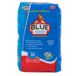 Tapete Higiênico Blue Premium para Cães - 30 Unidades Menor preço em Tapete Higiênico Blue Premium para Cães - 30 Unidades