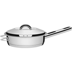 Frigideira Tramontina Inox Fundo Triplo c/ Tampa Solar 28cm Menor preço em Frigideira Tramontina Inox Fundo Triplo c/ Tampa Solar 28cm