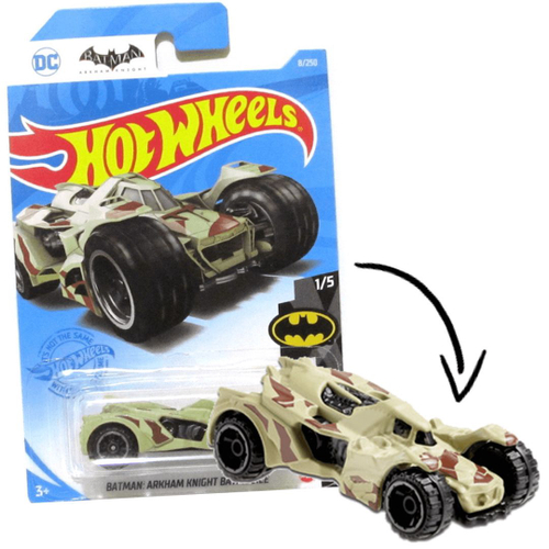 Carrinho Hot Wheels Batman Arkham Knight Batmobile GTB54-M7C5 Colecionável  Mattel em Promoção na Americanas