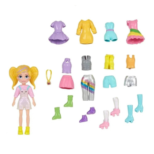 Polly Pocket Parque Divertido do Arco-Íris - Conjunto Fadas Polly - 15  Acessórios em Promoção na Americanas