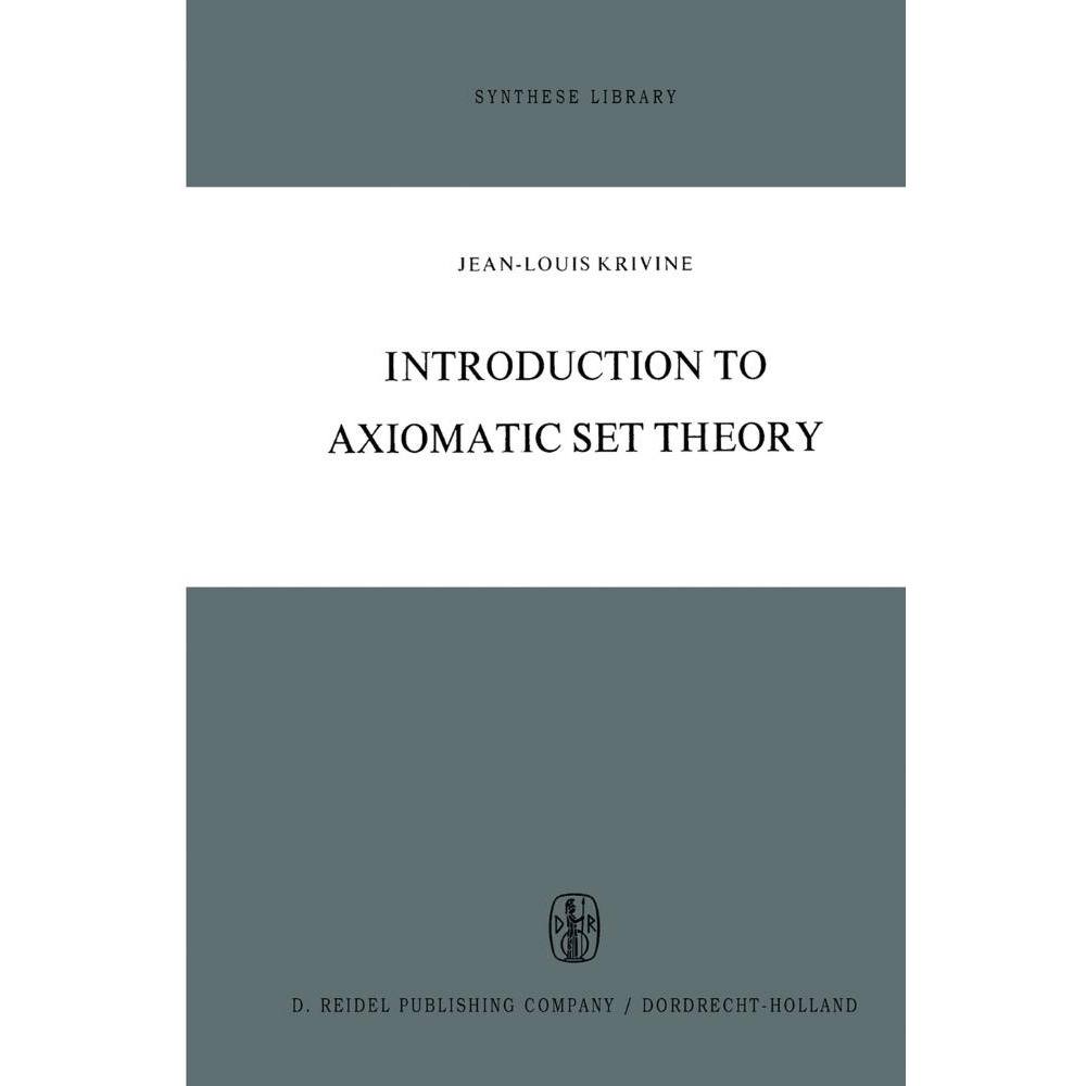 Introduction To Axiomatic Set Theory No Shoptime