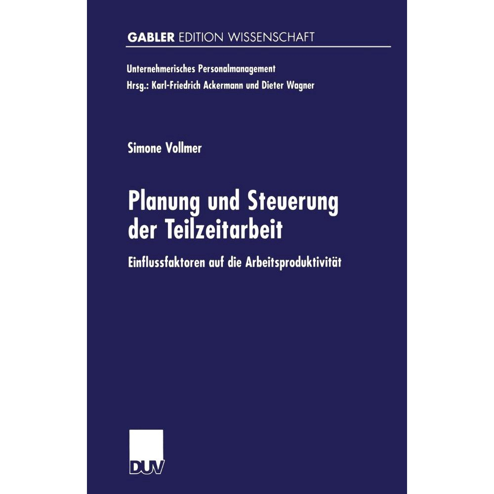 Planung Und Steuerung Der Teilzeitarbeit | Submarino