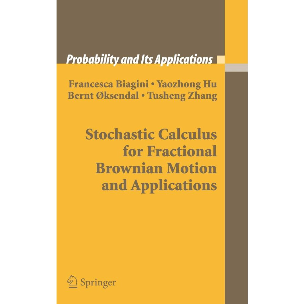 Stochastic Calculus For Fractional Brownian Motion And Applications