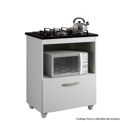 Balcão Para Cooktop 1 Porta Basculante Salvia é boa?