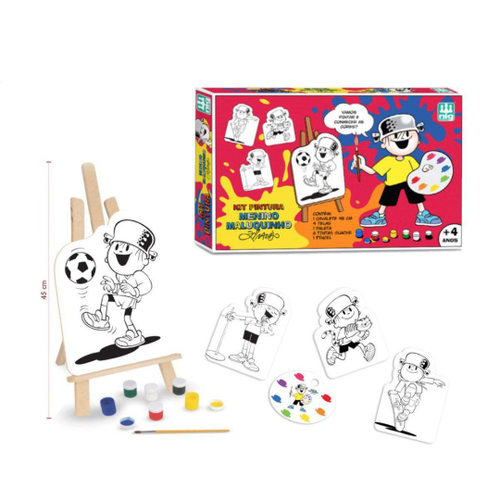 Kit Quadros Pintura Infantil Galinha Pintadinha C/ Cavalete - Babu  Brinquedos