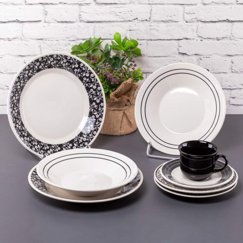 Aparelho de Jantar/Chá 30 Peças - Floreal Luiza – Porcelouças