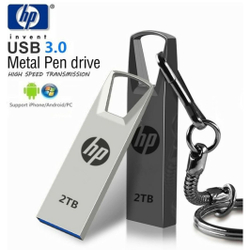 Pen Drive 2TB hp Metal USB 2.0 / 3.0 Menor preço em Pen Drive 2TB hp Metal USB 2.0 / 3.0