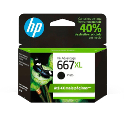 Cartucho hp 667XL 3YM81AB Preto é boa?