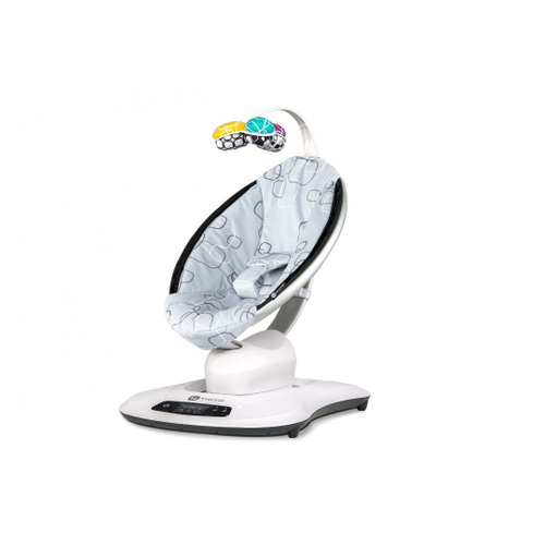 Cadeira MamaRoo 4.0 Silver Plush - 4Moms em Promoção na Americanas