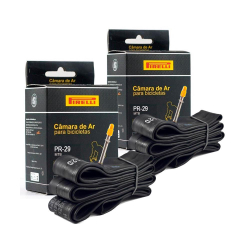 Par de Câmaras de Ar Aro 29 Pirelli PR-29 Menor preço em Par de Câmaras de Ar Aro 29 Pirelli PR-29