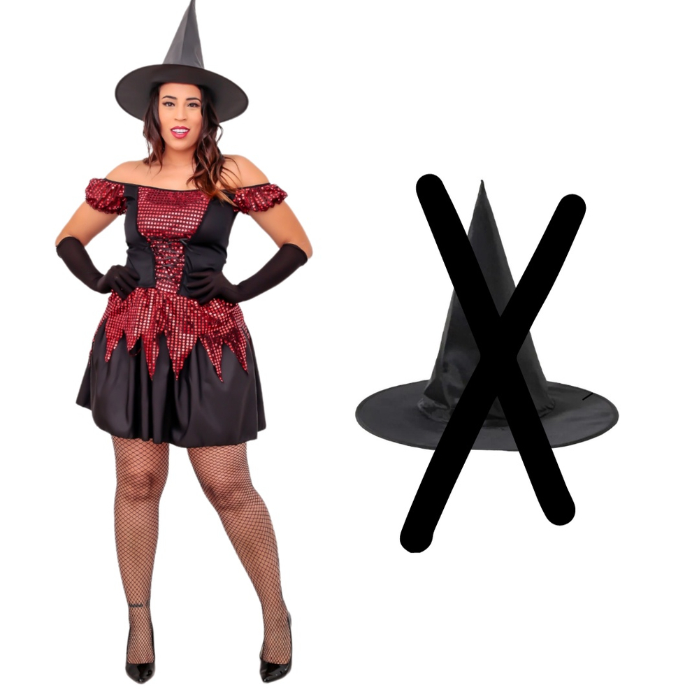 Fantasia Bruxa Feiticeira Halloween