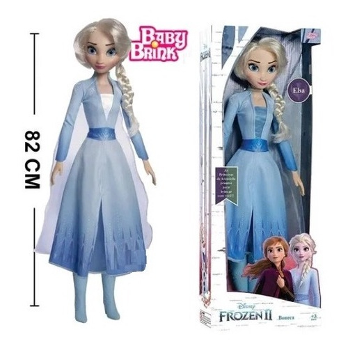 Boneca Frozen Que Fala Gigante