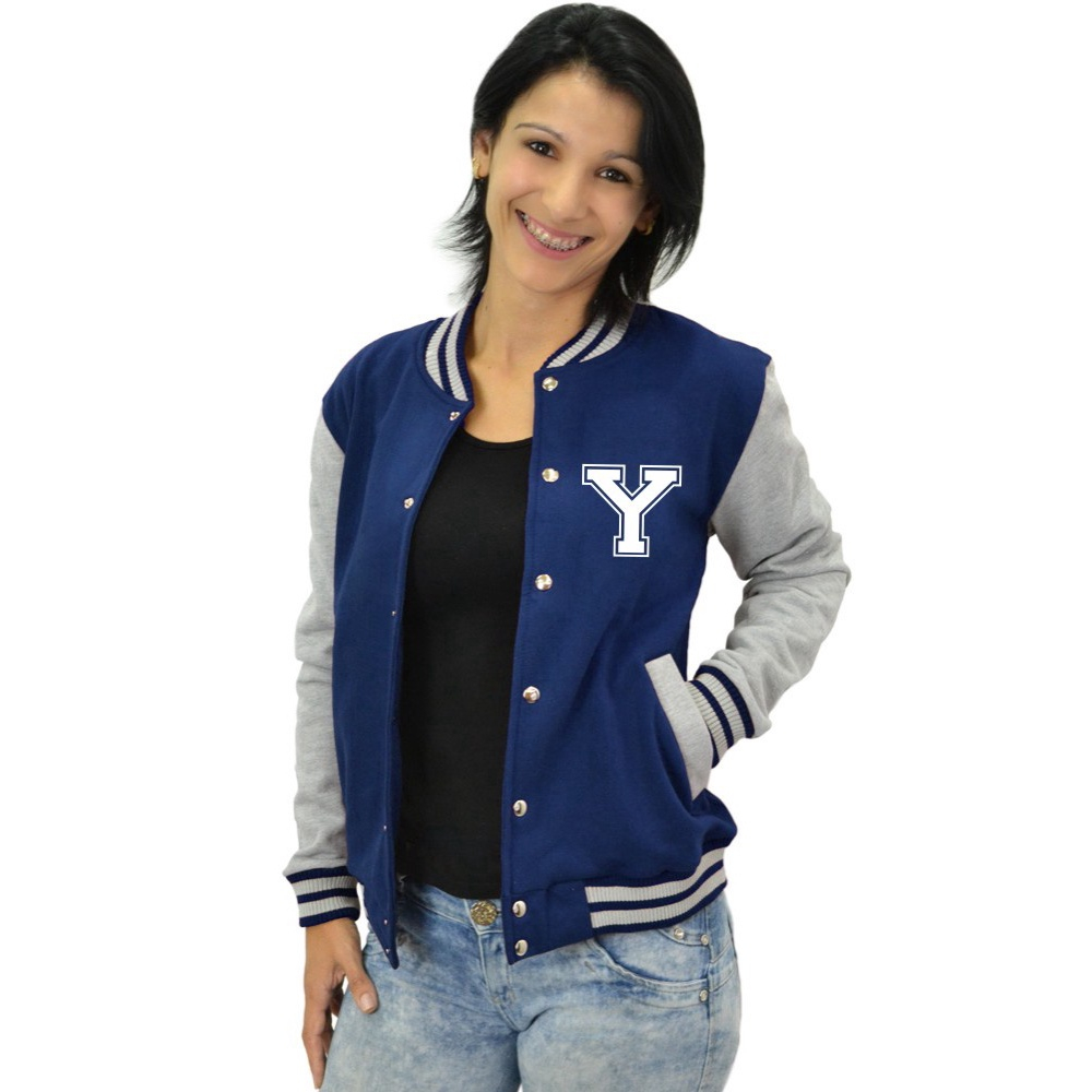 Jaquetas best sale college feminina