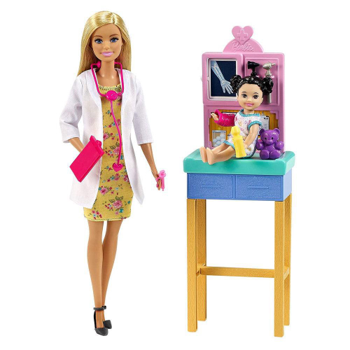 Boneca Barbie Quero Ser Pediatra Infantil Da Mattel Dhb63 em Promoção na  Americanas