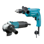 Kit Esmerilhadeira E Furadeira De Impacto MTK0003B Makita 127V
