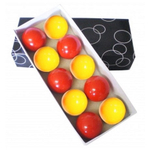 Jogo Bolas Bilhar Carambola Carom Importado 3 bolas 61,5 mm