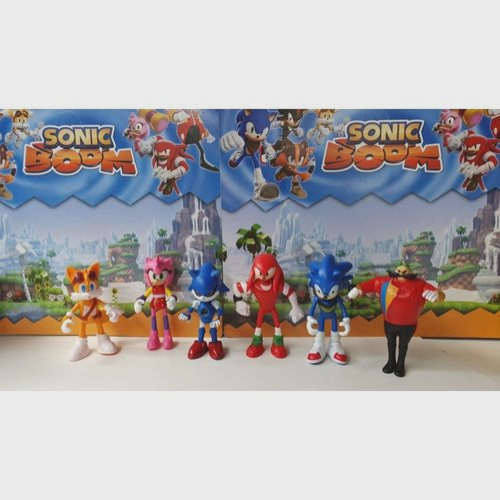 Kit 4 Bonecos Sonic E Sua Turma The Shadow Games | Submarino