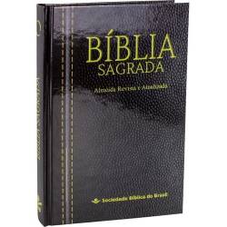 Bíblia Sagrada Ara Capa Dura Letra Normal - Qualidade Sbb Menor preço em Bíblia Sagrada Ara Capa Dura Letra Normal - Qualidade Sbb